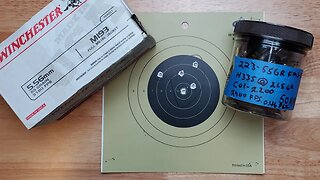 DEAD NUTS PERFECT!! Testing the ACCURACY of Reloads. Did it hit the SPOT?