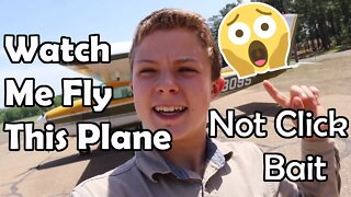 13 Year Old Flies A Plane//Come Fly With Us//Life School
