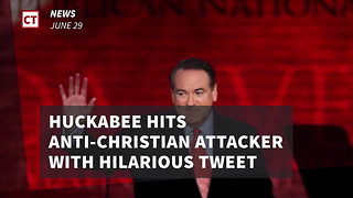 Huckabee Hits Anti-christian Attacker With Hilarious Tweet