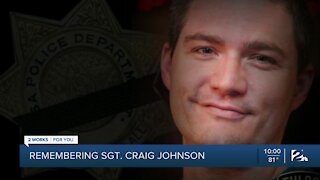 Sgt. Craig Johnson's name engraved at memorial