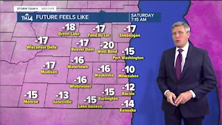 Temps will be as cold as -2 Friday evening
