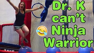 Dr. K can’t Ninja Warrior! | Dr K & Dr Wil