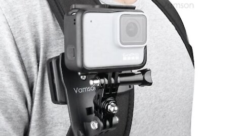 360 Degree Rotation Action Camera Clip For GoPro Hero Xiaomi yi SJCAM SJ4000