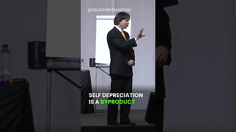 What is Self-Depreciation? | Dr John Demartini #shorts