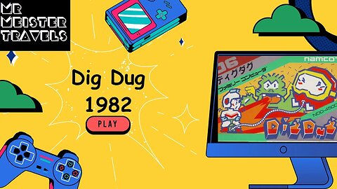 Dig Dug 1982 | MEISTERS RETROS