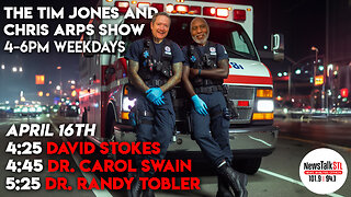 The Tim Jones and Chris Arps Show 04.16.2024 David Stokes | Dr. Carol Swain | Dr. Randy Tobler