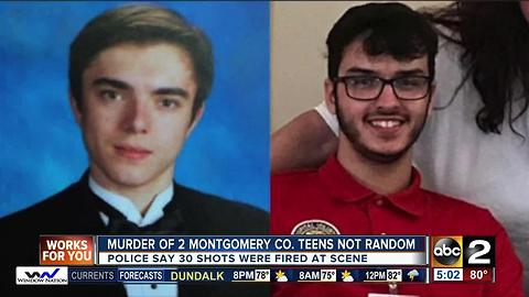 Murder of Montgomery County teens determined not random by police