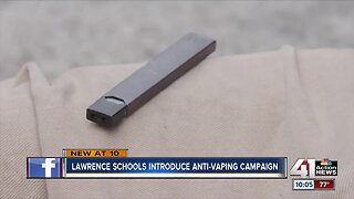 Lawrence schools introduce anti-vaping campaign