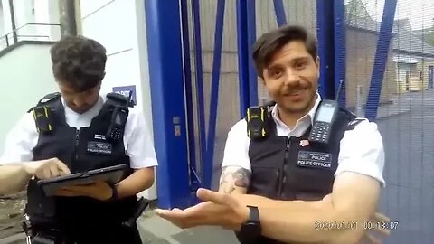 "It's Hostile Reconnaissance." Huge Arse at Lewisham Police Station.