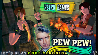 Resident Evil 🧟‍♂️ Code: Veronica 𝙵𝚞𝚕𝚕 𝙿𝚕𝚊𝚢𝚝𝚑𝚛𝚘𝚞𝚐𝚑 on 🅂🄴🄶🄰 🄳🅁🄴🄰🄼🄲🄰🅂🅃 🌀 Pt. 1