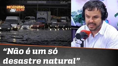 Adrilles cobra prevenção sobre chuvas e afirma: "não é um desastre natural"