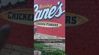 ONLY IN TEXAS!!🤠 #raisingcanes #canes #texas