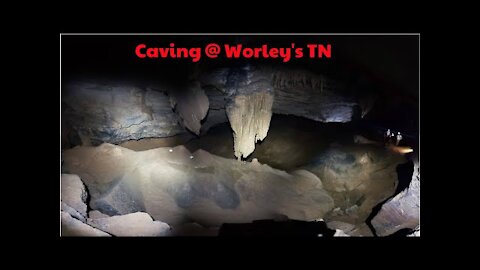 Caving at Worley's Cave Bluff City TN 1/11/2020
