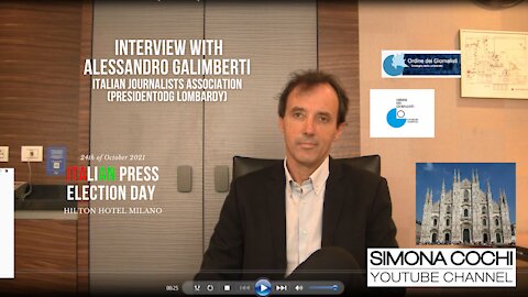 Interview with Alessandro Galimberti President of Italian Journalist Association