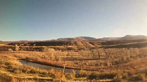 Amtrak California Zephyr between Glenwood Springs and Grand Junction, CO