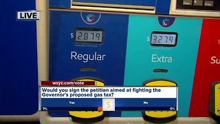 Would you sign petition aimed at fighting governor's proposed gas tax?