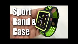 TPU Protective Armor Case Sport Apple Watch Band
