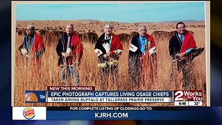 Epic photograph captures living Osage Chiefs