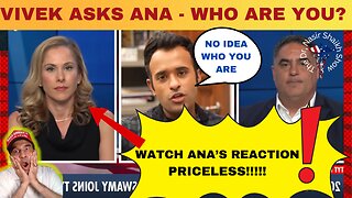 Vivek Triggers Ana Kasparian - The Shocking Question That Left Her Speechless