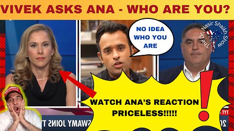 Vivek Triggers Ana Kasparian - The Shocking Question That Left Her Speechless