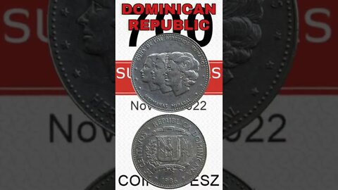 Dominican Republic 25 Centavos 1986.#shorts #coinnotesz #viral