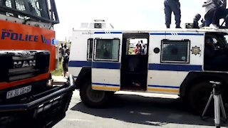 SOUTH AFRICA - Johannesburg - Alexander protest (videos) (WWR)