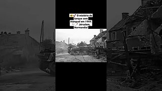 🐠🚀 O mistério do tanque sem mangual em 1944: 🕊️🗡️ Jérsalem, Normandia! #war #guerra #ww2