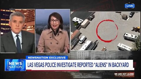 Las Vegas police investigate reported ‘aliens’ in backyard | NewsNation Prime