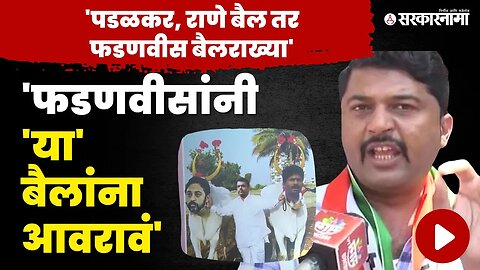 Nilesh Rane'वर NCP भडकली | Gopichand Padalkar | Mehbub Shaikh | BJP | Sarkarnama Video