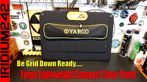 Yargo YP100 100W Solar Panel - Lightweight, Works Great!