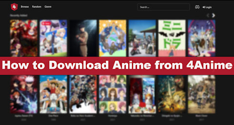 Download Episodes from 4Anime (Direct or Use Third-party Tool)