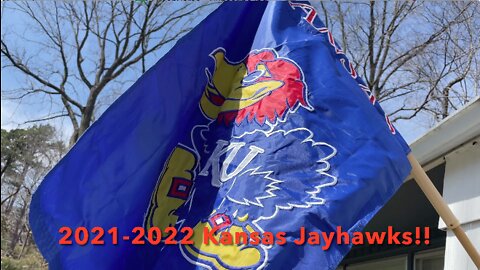 Kansas Jayhawks Flag - 2022 National Champions!!!!