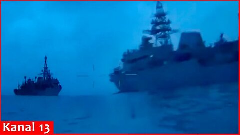 There is no Black Sea Fleet of Russia anymore, Ukraine hit Russian “Ivan Khurs” ship