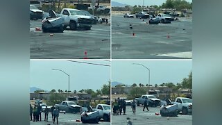 Woman dies in 5-car crash on Tuesday, North Las Vegas police say