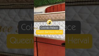 Colchão Pallace Queen Bambu Herval foi projetado e desenvolvido para pessoas que buscam conforto!