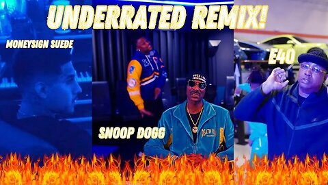 Zoe Osama, Snoop Dogg & E-40,Moneysign Suede - Underrated (Remix) #REACTION