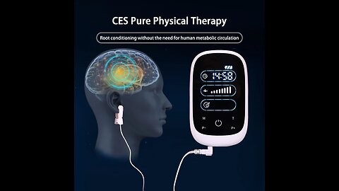 Sleep Aid Device CES Sleeping Therapy Instrument Insomnia Anxiety Depression Tens Machine