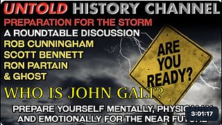 PREPARE 4 THE STORM- ROUNDTABLE W/ GHOST, RON PARTAIN,ROB CUNNINGHAM & Scott Bennett. TY JGANON