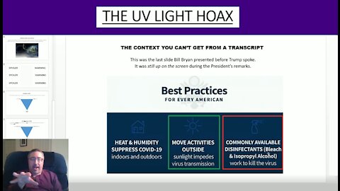 The UV Light Hoax Revisited