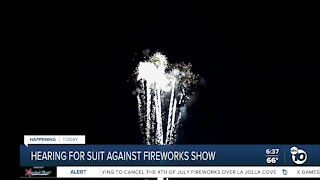 Hearing to be held over lawsuit against La Jolla fireworks show