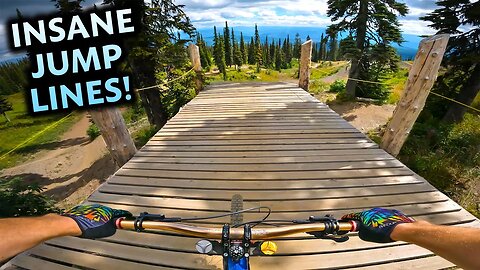 This Bike Park Honestly has some of the BEST Jump Lines!!