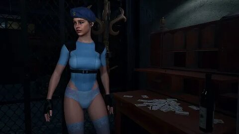 Resident Evil 2 Remake Claire Combat Lingerie outfit mod [4K]