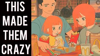 Japanese McDonalds ad about family causes woke MELTDOWN! They hate the nuclear family!