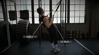 TRX Back Row Exercise Tutorial