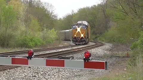 CSX M217 Autorack Train from Lodi, Ohio April 29, 2023