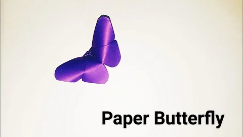 Paper Butterfly With Paper | Without Glue | Very Easy