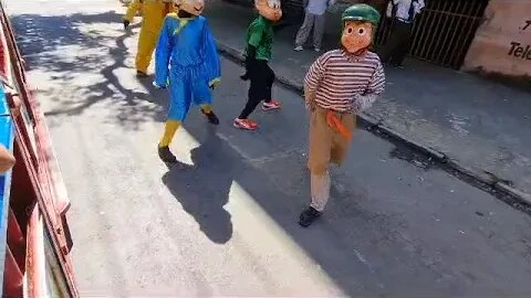 DANÇARINOS SUPER NINJAS DA CARRETA DA ALEGRIA, DANÇANDO FOFÃO, GOKU, O MÁSKARA E PATATI, LIKE 58