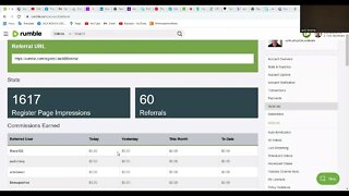 Seeking 1000 Rumble Referrals And Subscribers