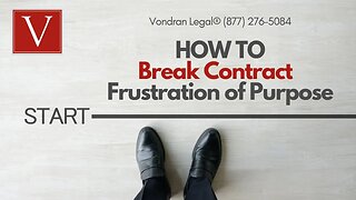 Break lease with "Frustration of Purpose?"