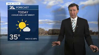 Michael Fish's NBC 26 weather forecast